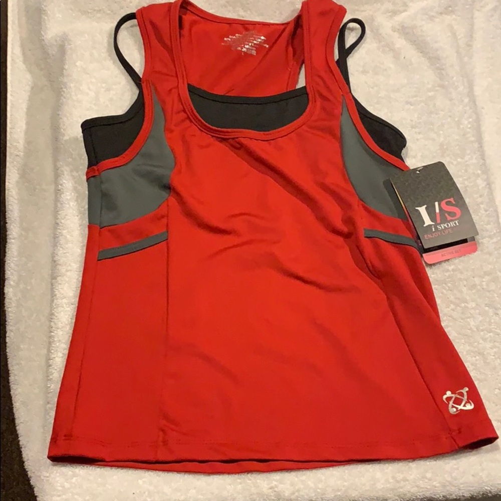 Woman’s workout outfit shirt and pants set. Size L - Picture 3 of 3
